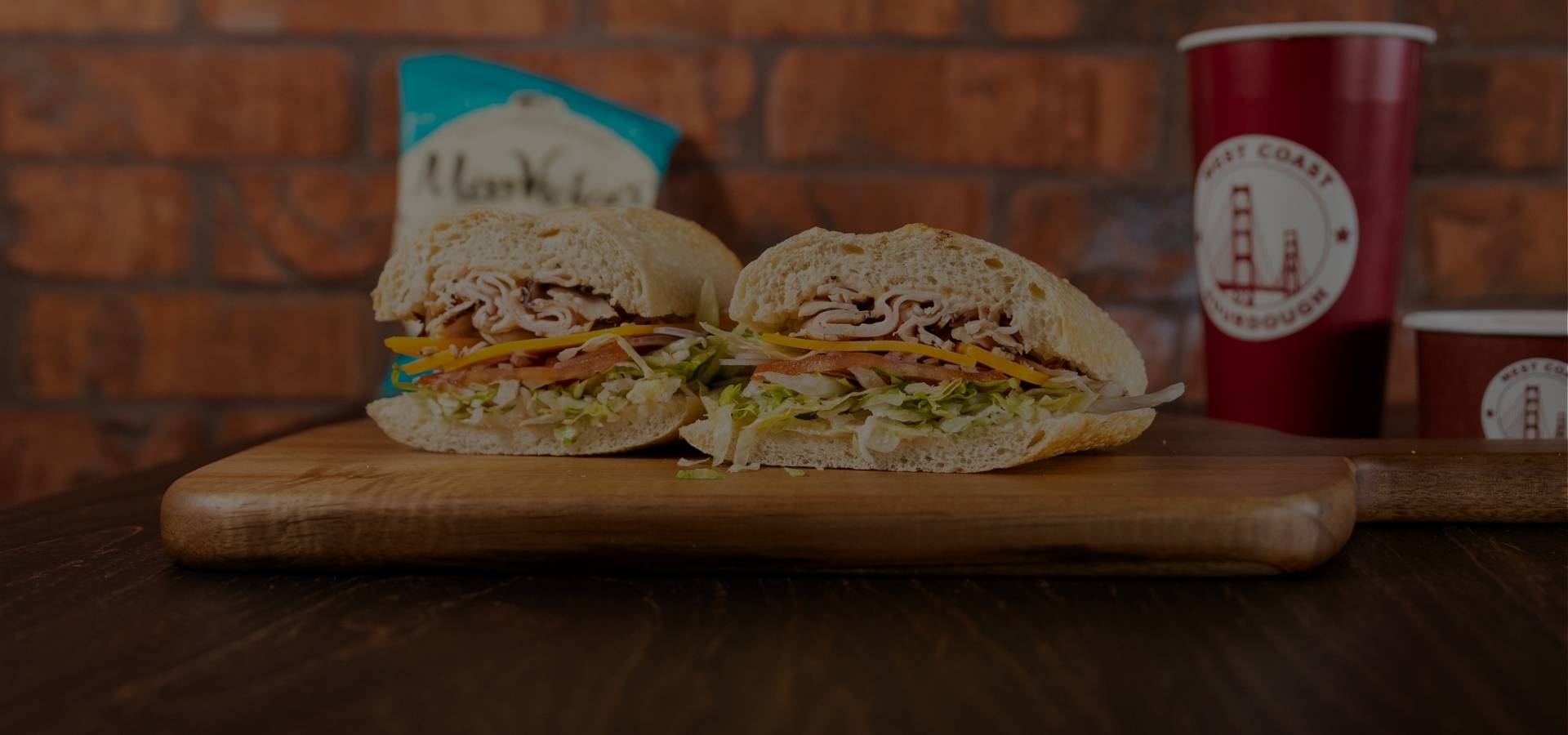 Fresh sourdough sandwiches and meals